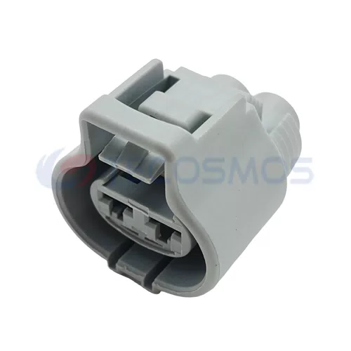 Buick Wire Harness 2-Pin Female Plug Waterproof Buick Fan Nylon ABS Housing Copper for Car Wire Connections Model 176143-6
